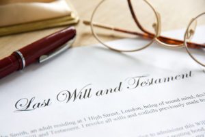 Last Will and Testament Concept Last Will and Testament Concept