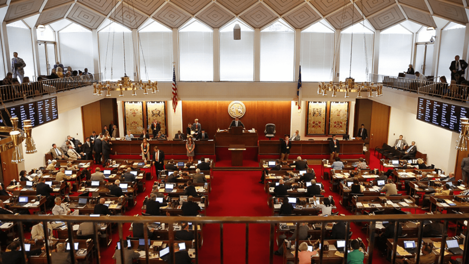 NCGA - inside the building Inside the NCGA